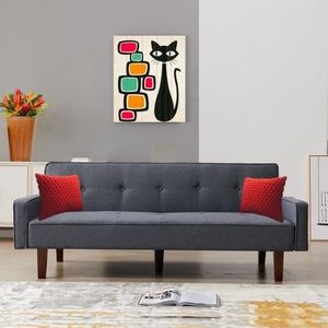 4 Vintage, MCM, Orange Velvet cushions / pillows